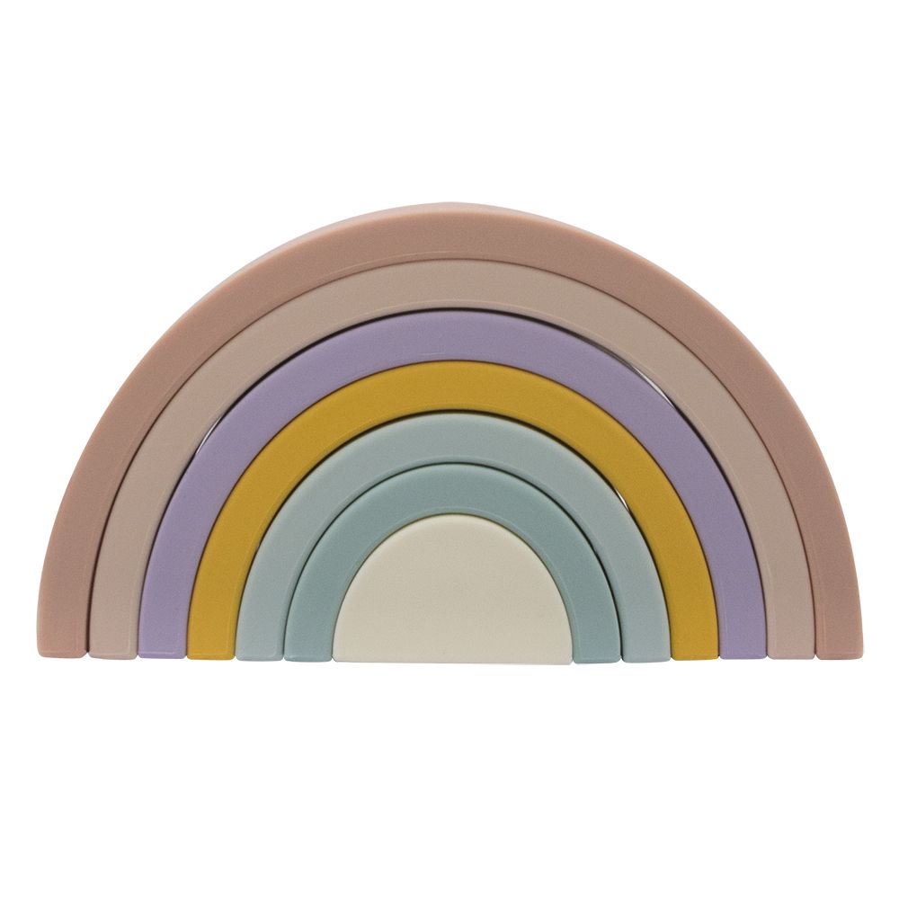 Living Textiles Playground Silicone Rainbow Puzzle