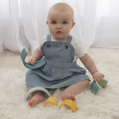 Living Textiles Playground Silicone Rainbow Puzzle