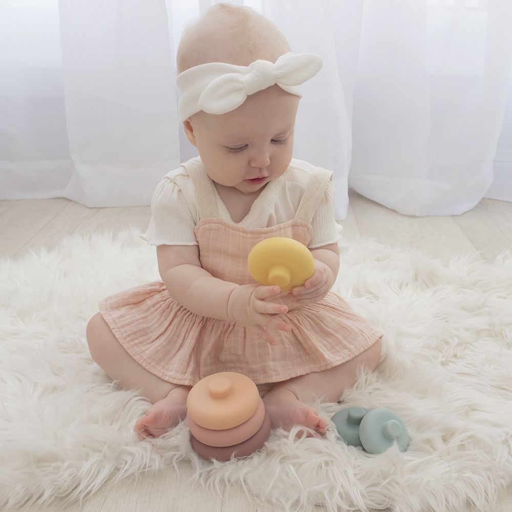 Living Textiles Playground Silicone Stacking Tower