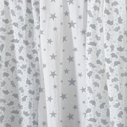 Little Linen Muslin Baby Wrap 3pk