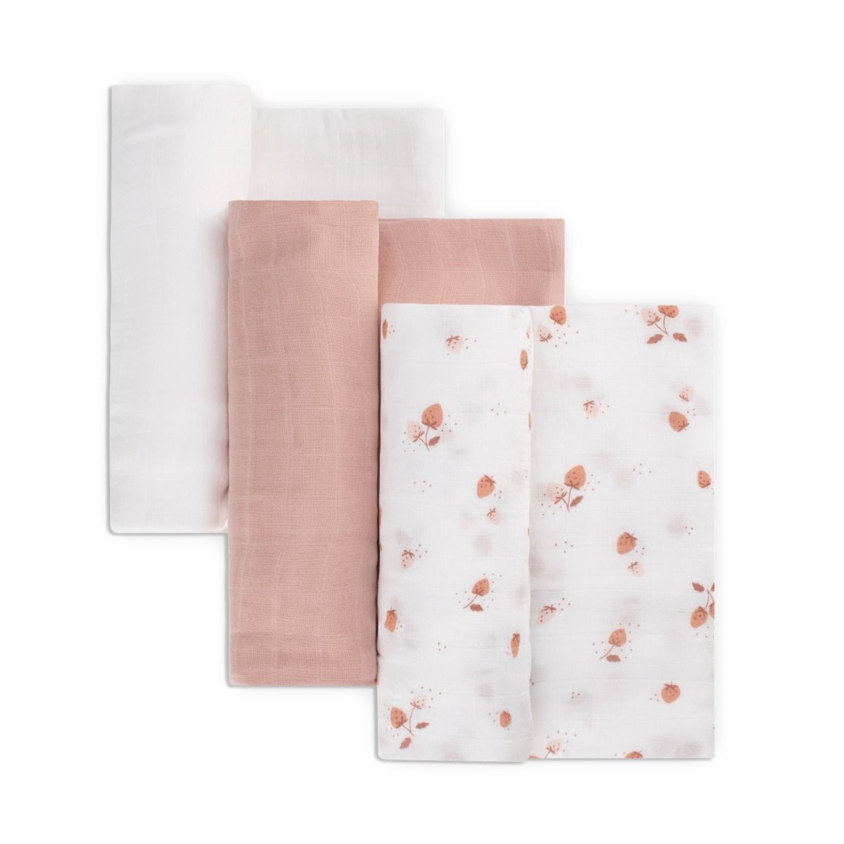 Little Bamboo Muslin Baby Wraps 3pk
