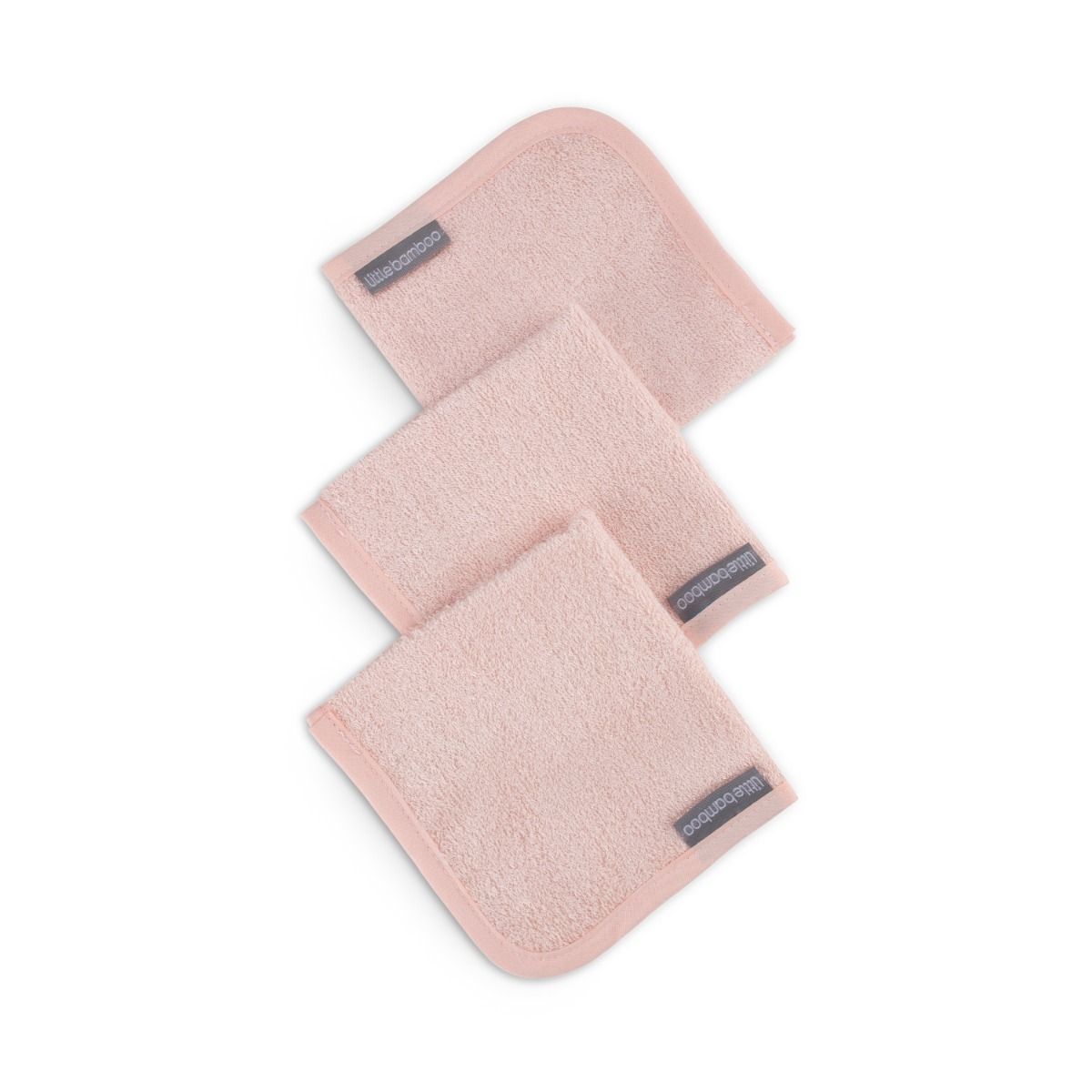 Little Bamboo Towelling Washers 3pk