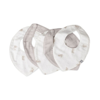 Little Bamboo Muslin Bib 5pk