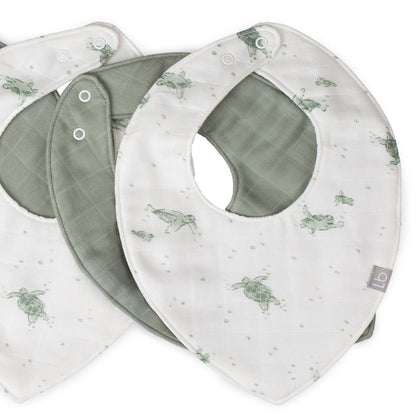 Little Bamboo Muslin Bib 5pk