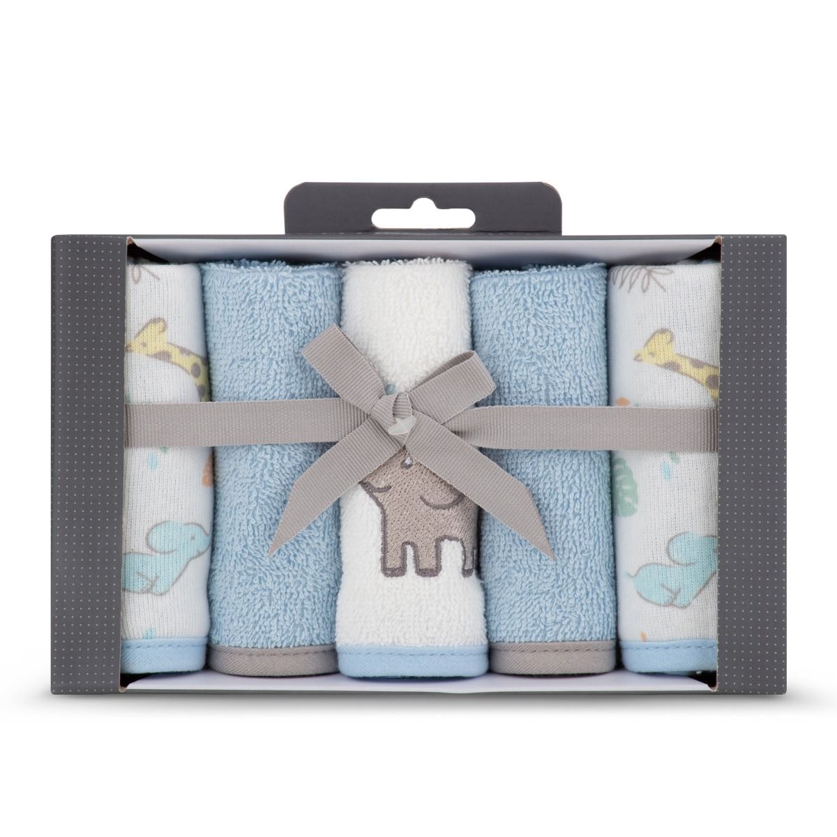 Little Linen Towelling Washer 5Pk