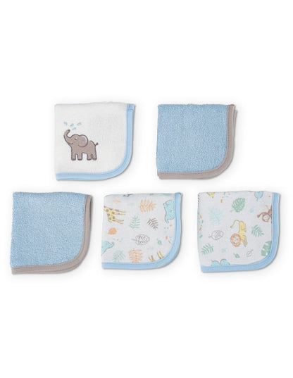 Little Linen Towelling Washer 5Pk