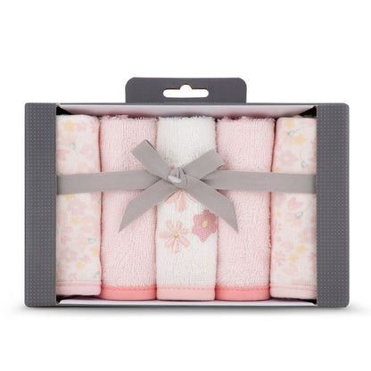 Little Linen Towelling Washer 5Pk