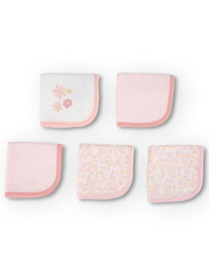 Little Linen Towelling Washer 5Pk