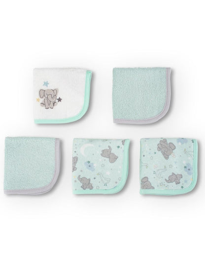 Little Linen Towelling Washer 5Pk