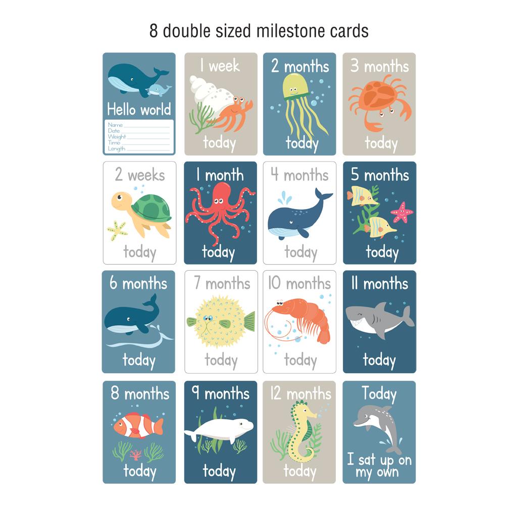 Lolli Living Play Mat with Milestone Cards Oceania