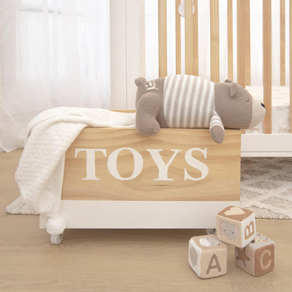 Lolli Living Character Knit Cushion - Bosco Bear