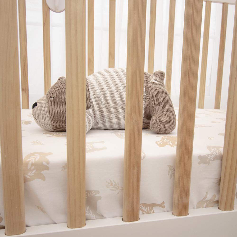 Lolli Living Character Knit Cushion - Bosco Bear