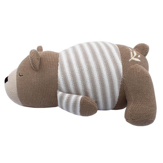 Lolli Living Character Knit Cushion - Bosco Bear