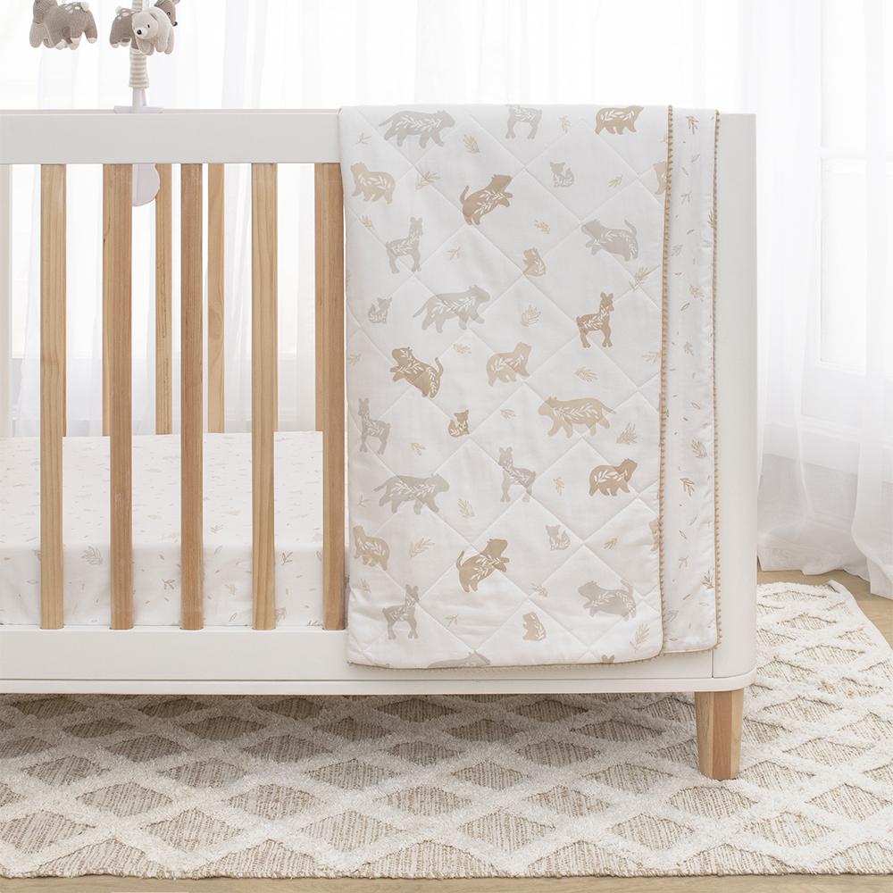 Lolli Living Cot Comforter - Bosco Bear