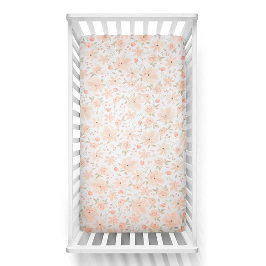 Lolli Living Cot Fitted Sheet Meadow