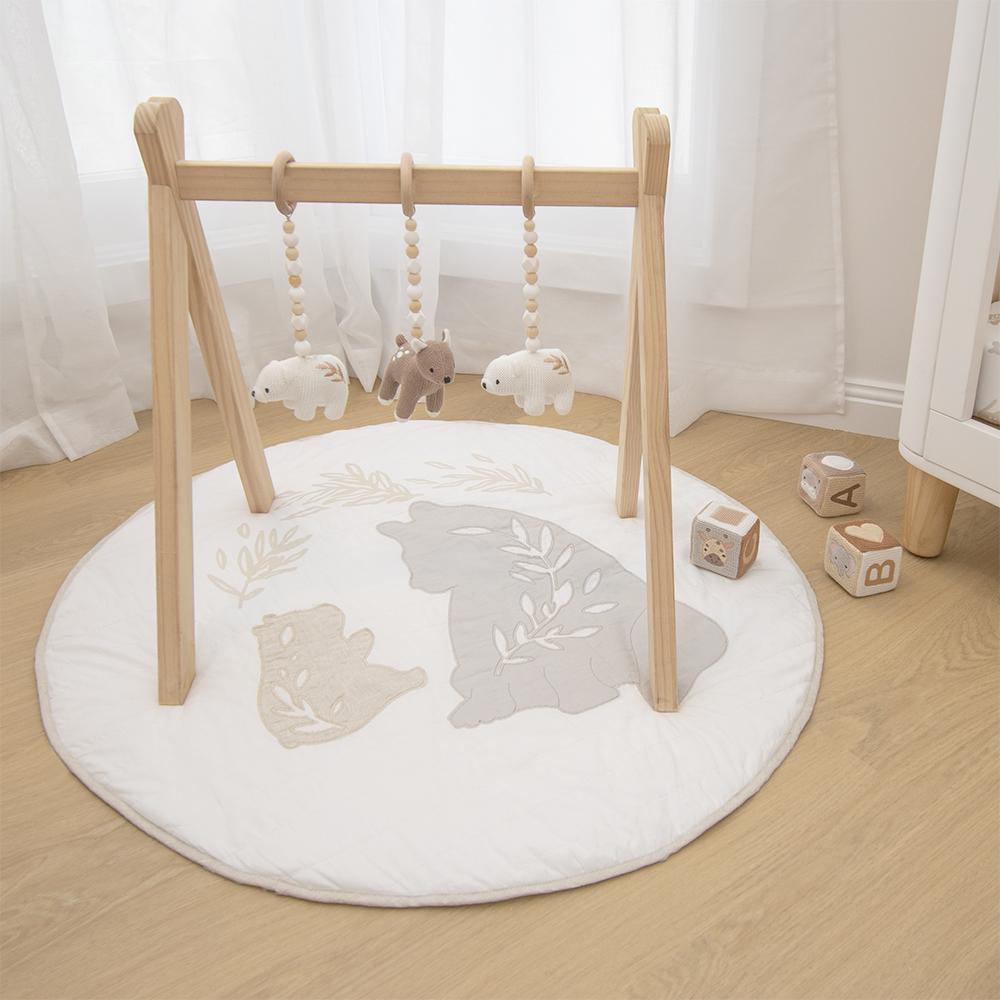 Lolli Living Play Mat + Milestone Cards - Bosco Bear