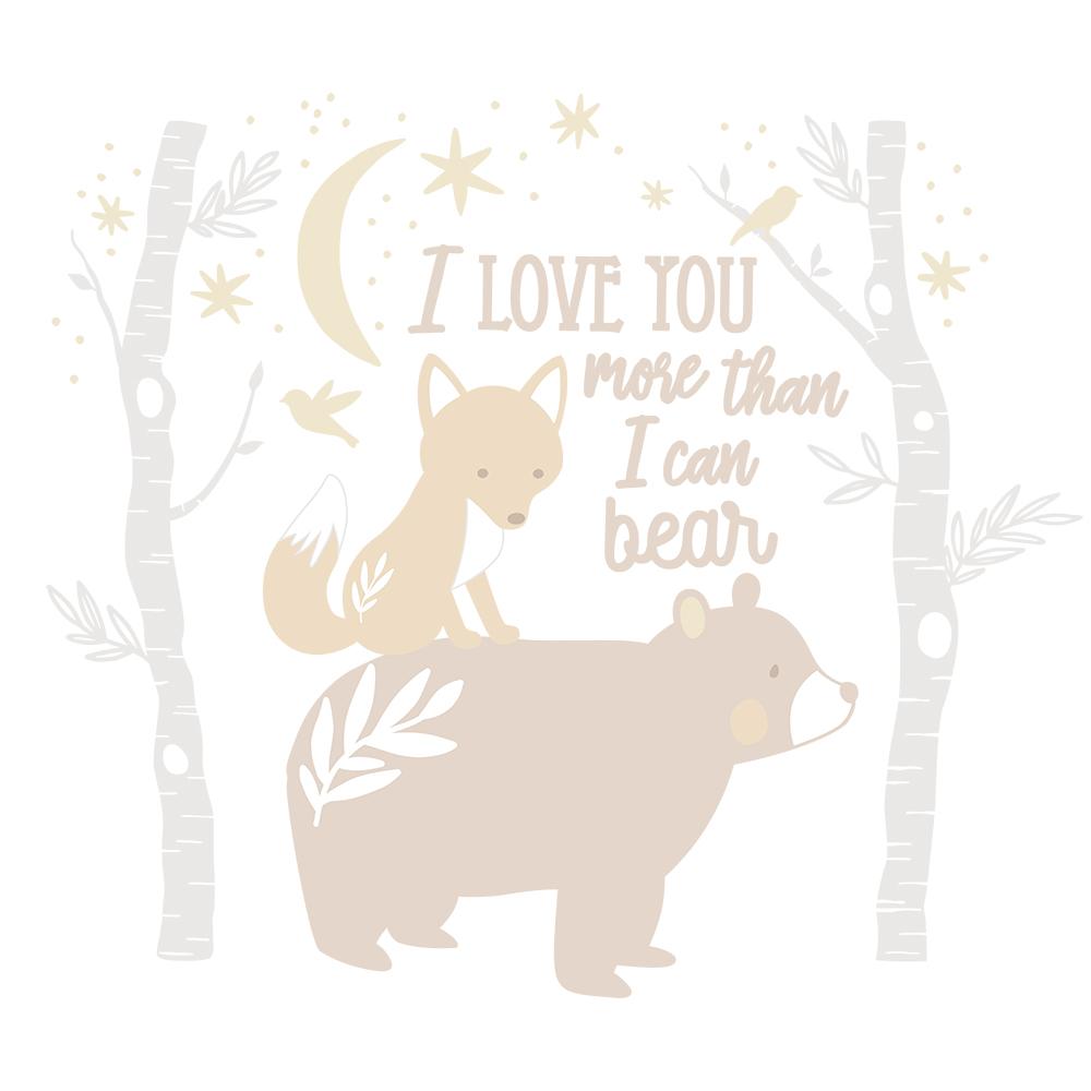Lolli Living Wall Decal Set - Bosco Bear