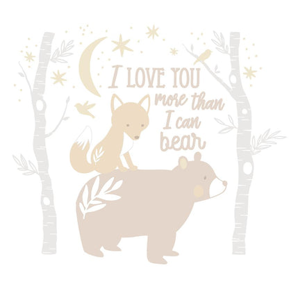 Lolli Living Wall Decal Set - Bosco Bear