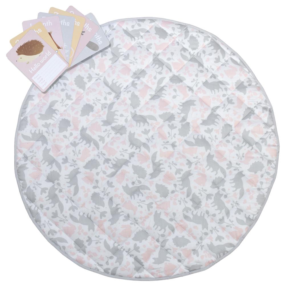 Lolli Living Forest Friends Round Play Mat