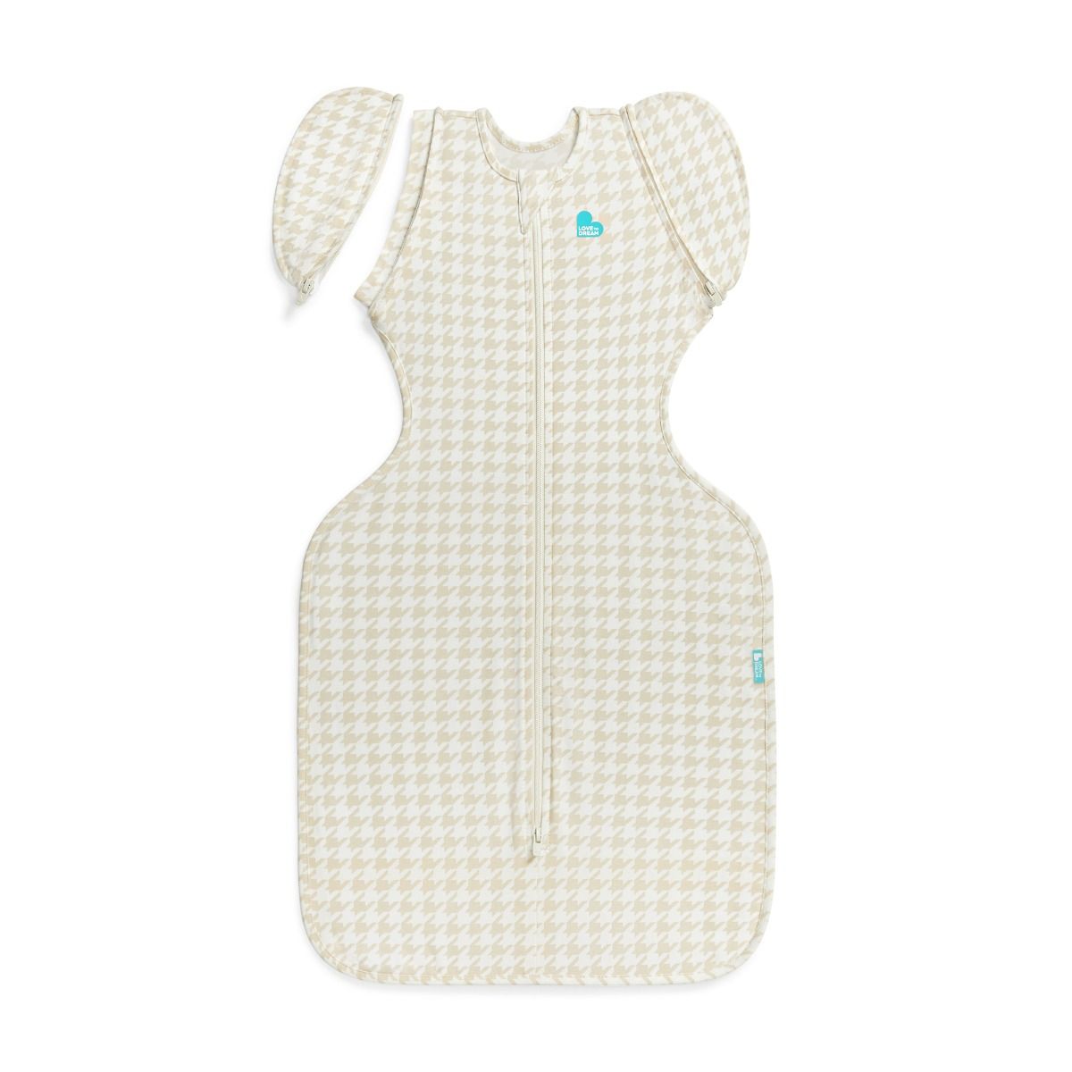 Love To Dream Swaddle Up™ Transition Bag 1.0 TOG - Houndstooth Tan