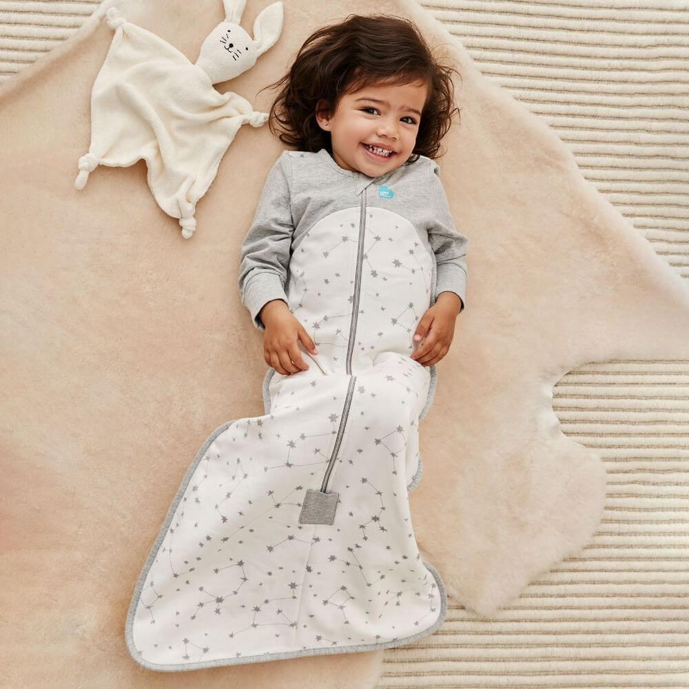 Love to Dream Organic Long Sleeve Sleep Bag 1.0 TOG Stellar