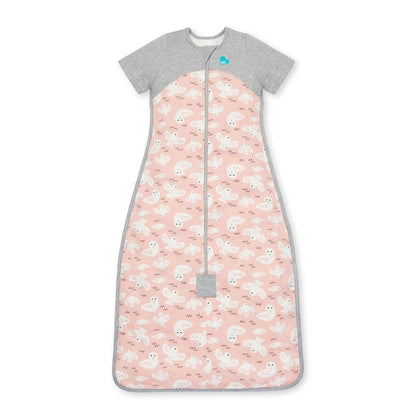 Love to Dream Organic Sleep Bag 1.0 TOG Pink Doves