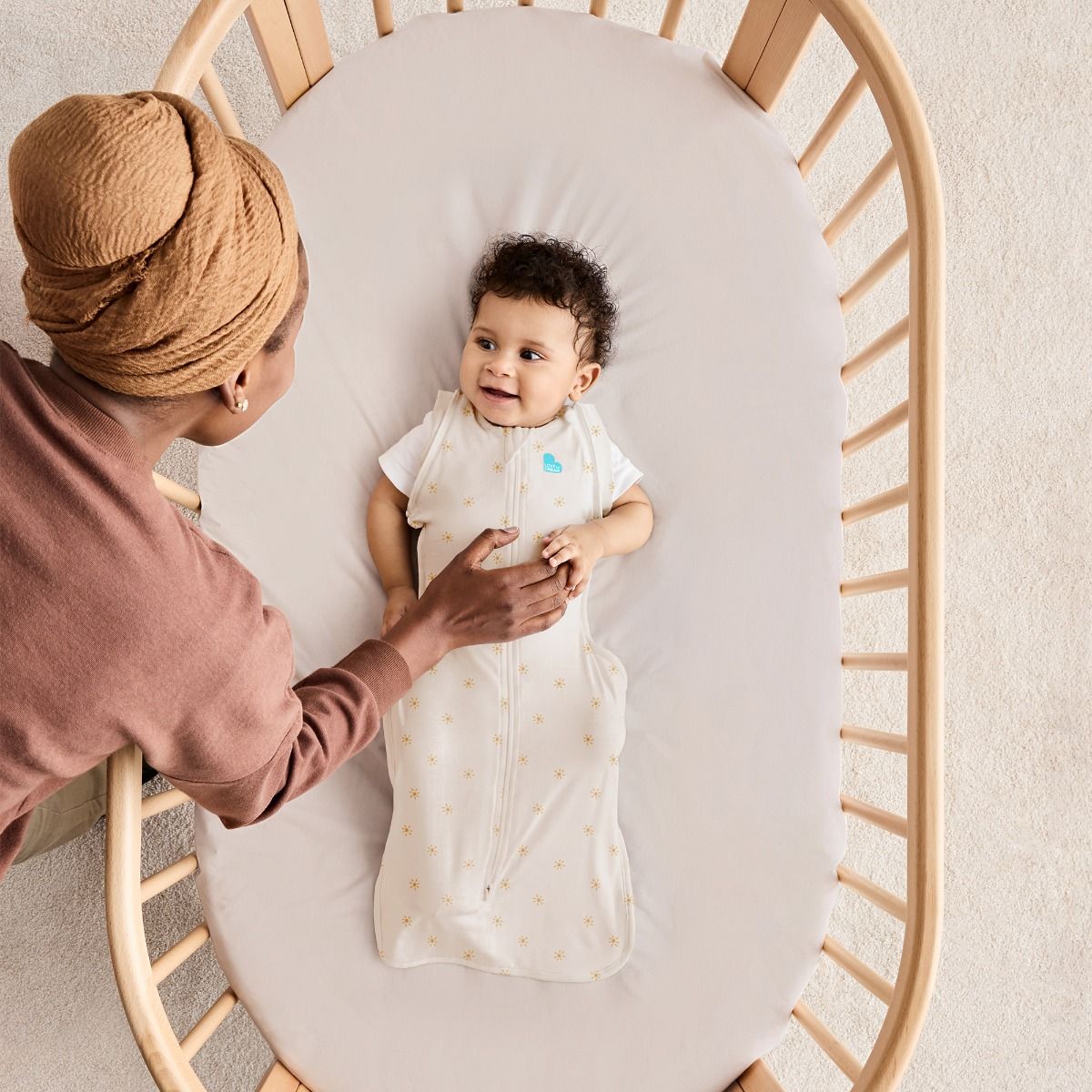 Love To Dream Swaddle Up™ Transition Bag Bamboo 0.2 TOG - Sunny Gold