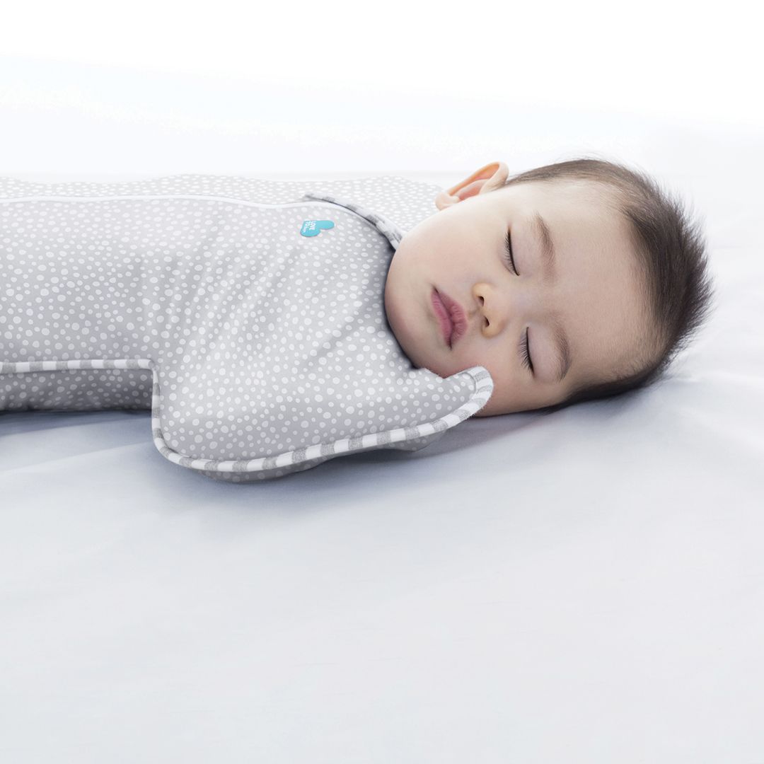 Love To Dream Swaddle Up Original Bamboo Grey Dot