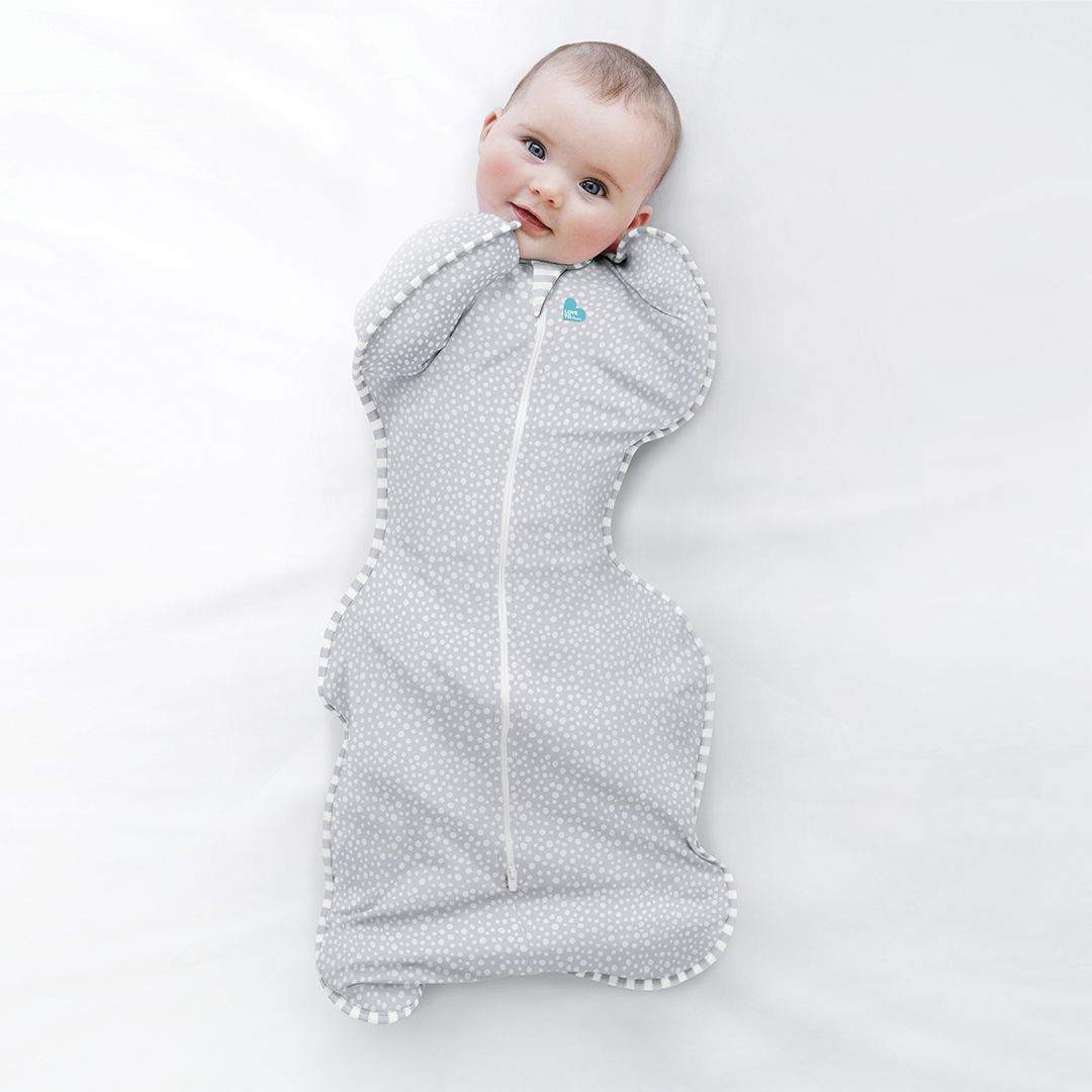 Love To Dream Swaddle Up Original Bamboo Grey Dot
