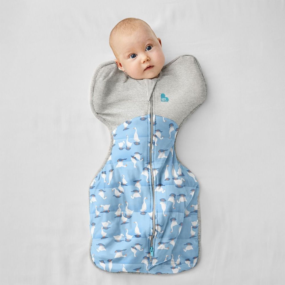 Love To Dream Swaddle Up Warm 2.5 TOG - Silly Goose Blue