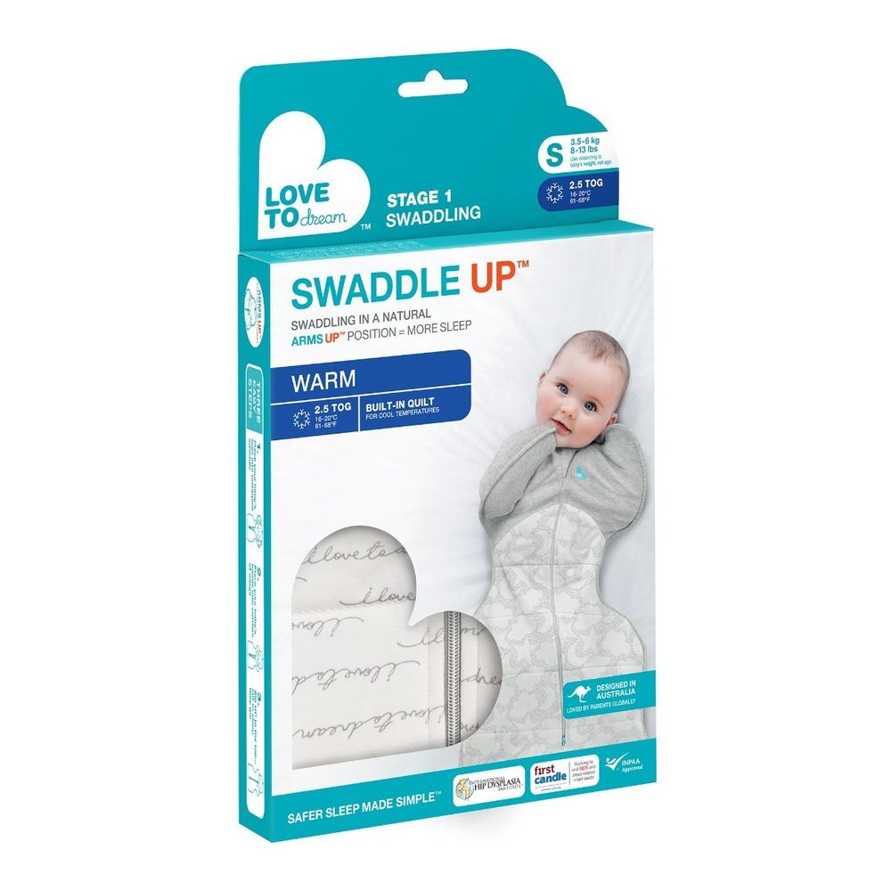 Love To Dream Swaddle Up Winter Warm - Dreamer White