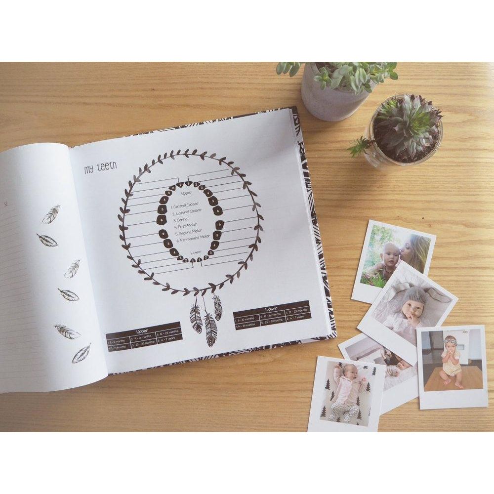 Marlee + Jo Monochrome Collection The Baby Book