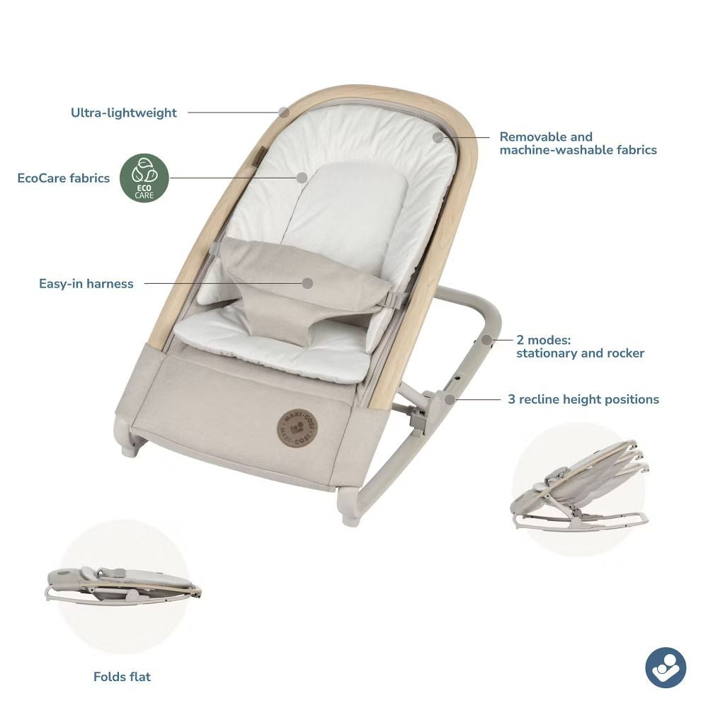 Maxi Cosi Kori 2 in 1 Rocker - Classic Oat