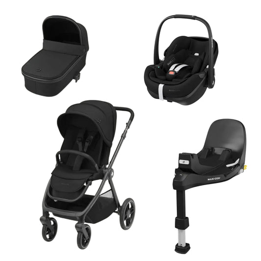 Maxi Cosi Oxford & Pebble 360 Pro + FREE SlideTech Base