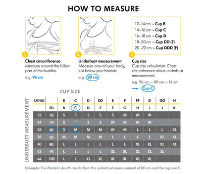 Medela Hands Free Pumping Bustier Black