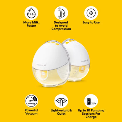 Medela Motion In-Bra Wearable Breast Pump – Double Electric