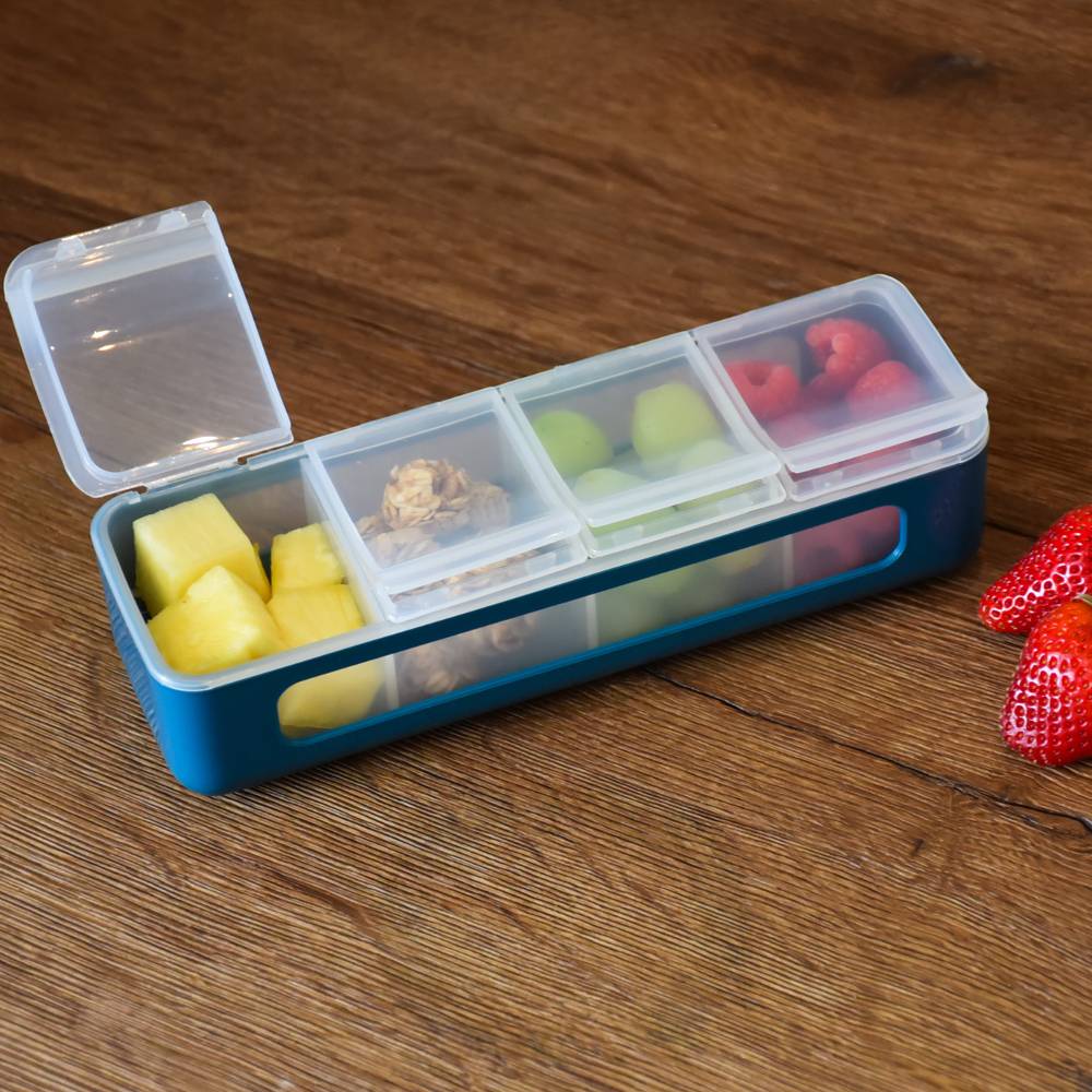Melii Luxe 4 Compartment Snackle Box