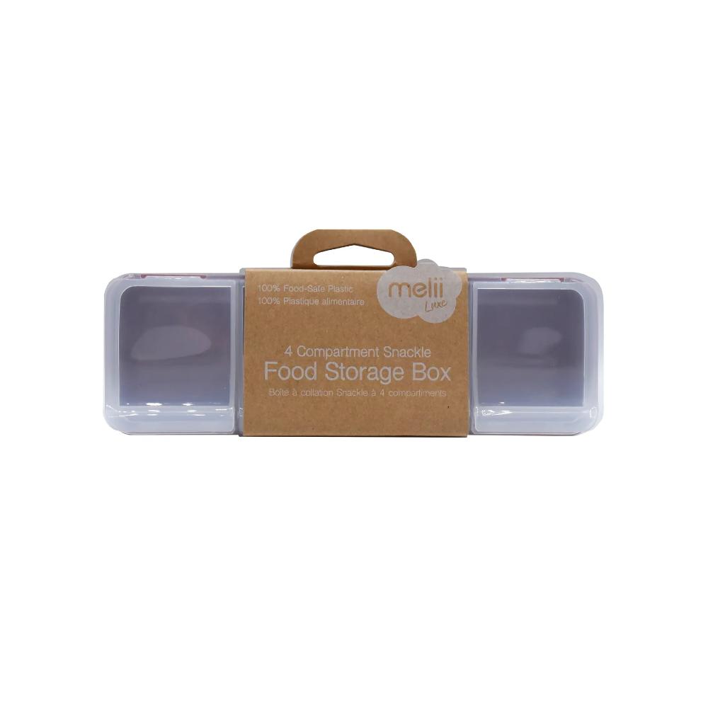Melii Luxe 4 Compartment Snackle Box