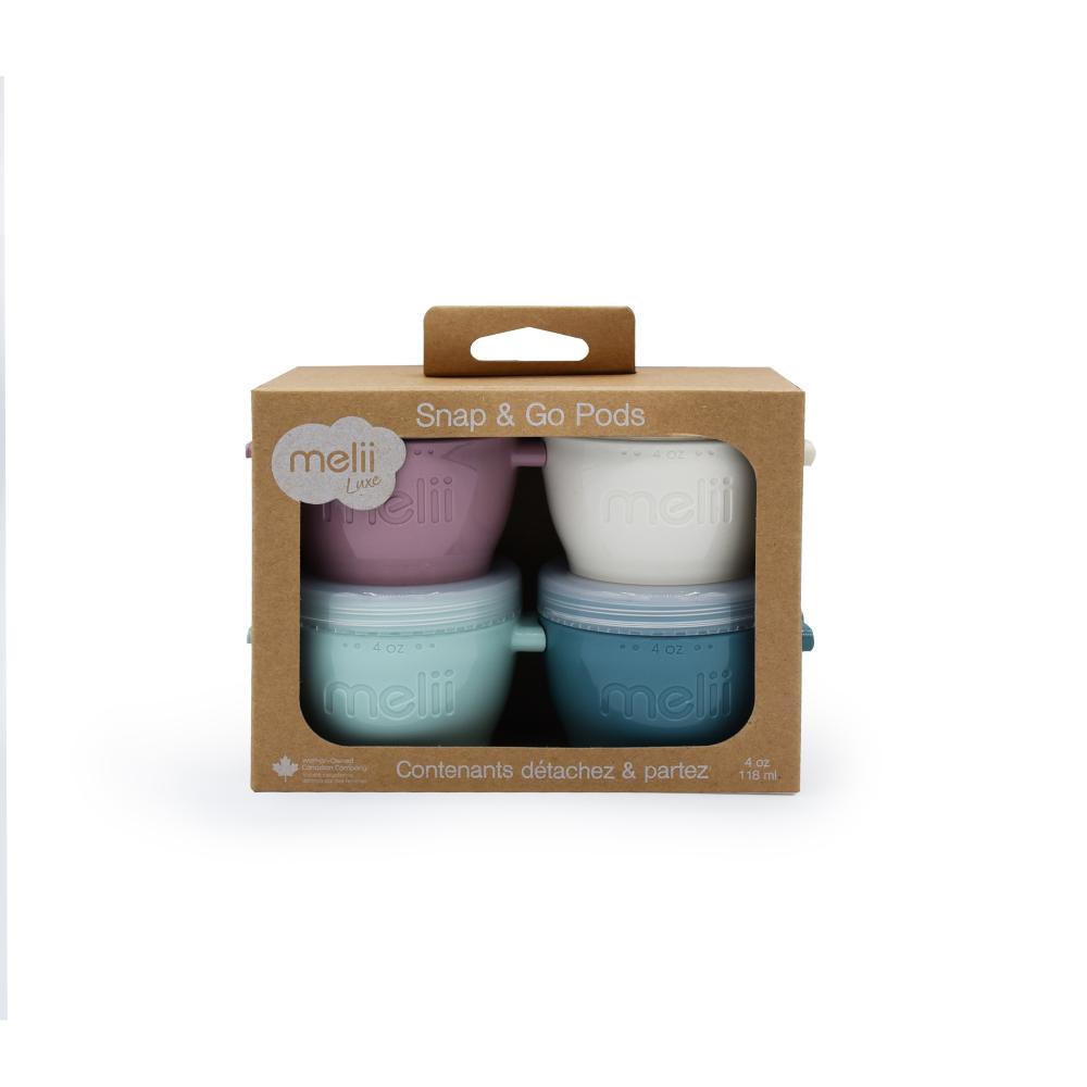 Melii Luxe Snap &amp; Go Pods 4 Pack - 4 oz