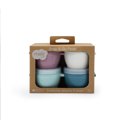 Melii Luxe Snap &amp; Go Pods 4 Pack - 4 oz