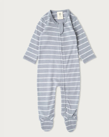 Babu Merino Footed Onesie