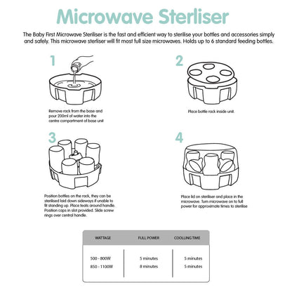 Baby First Microwave Steriliser