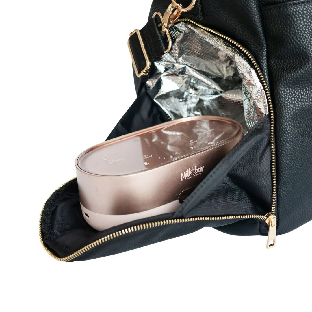 Milkbar Insulated Breastpump Tote Bag