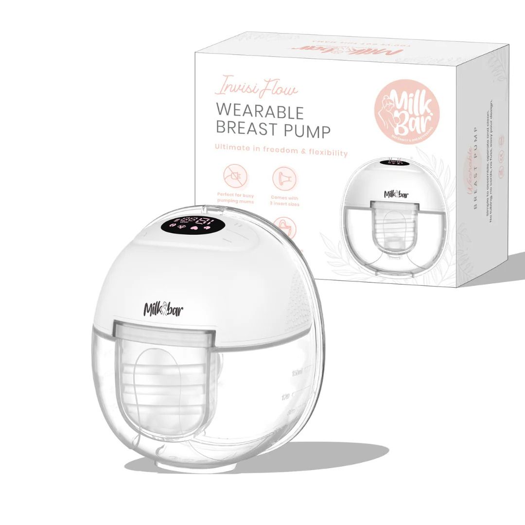 Milkbar Invisi Flow Wearable Electric Breast Pump