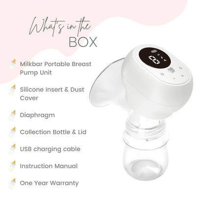 Milkbar Pure Freedom Portable Breast Pump
