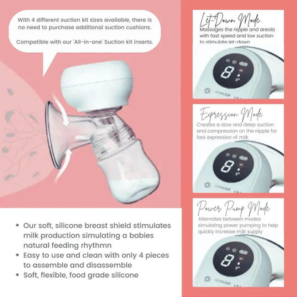 Milkbar Pure Freedom Portable Breast Pump