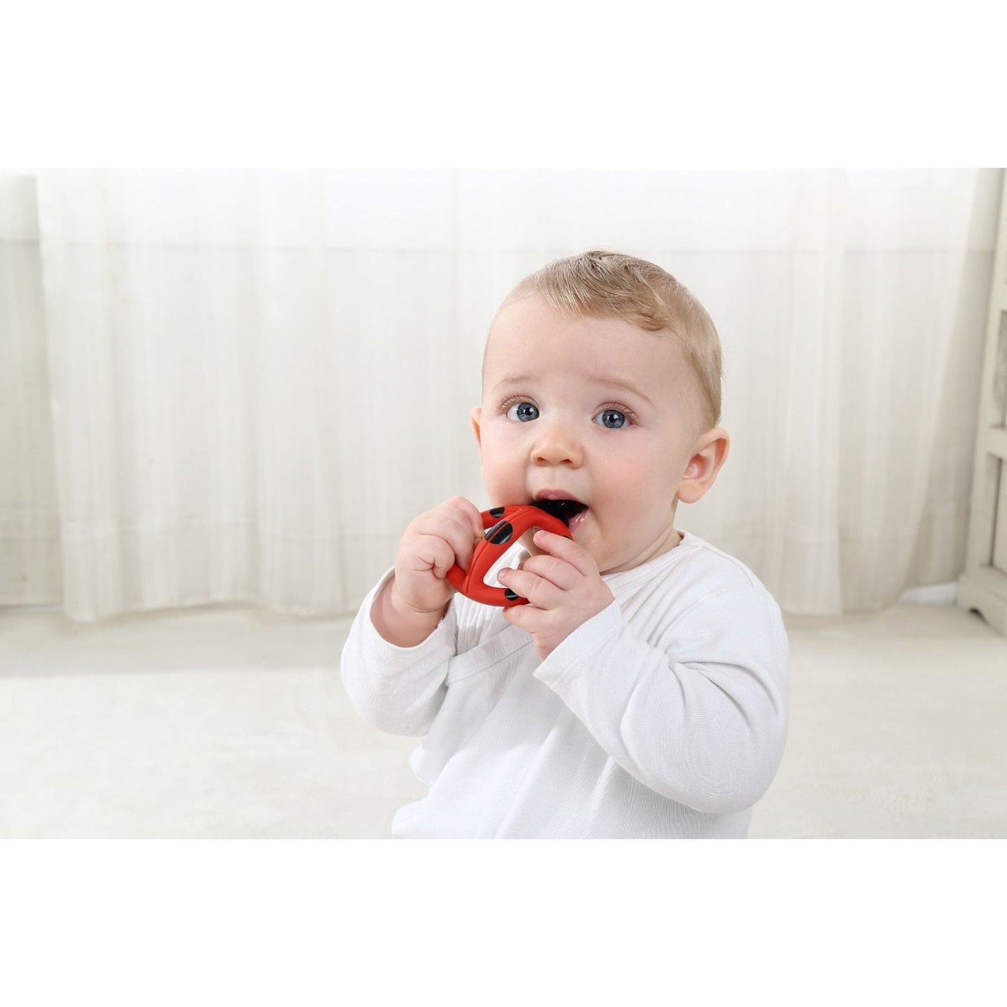 Mombella Stage 1 Baby Teething Toothbrush - Ladybug
