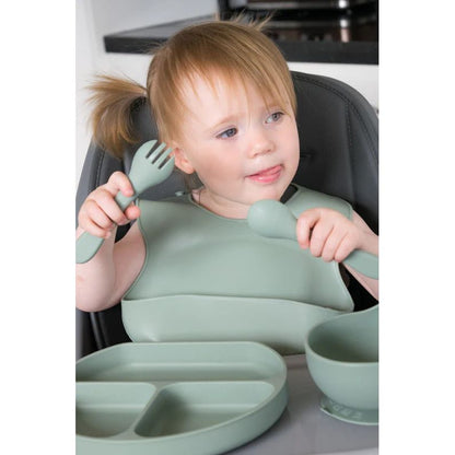 Moose Silicone Baby Feeding Set