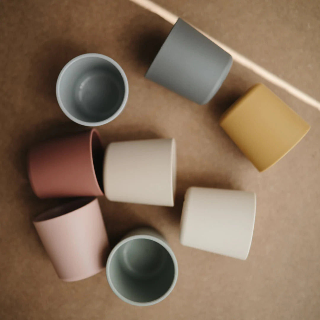 Mushie Dinnerware Cup 2pk – Baby On The Move