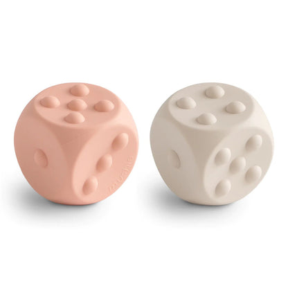 Mushie Dice Press Toy 2pk